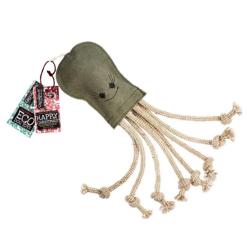 Eco Friendly Dog Toy Olive