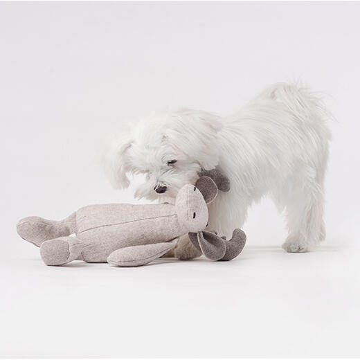 Plush Reindeer Dog Toy