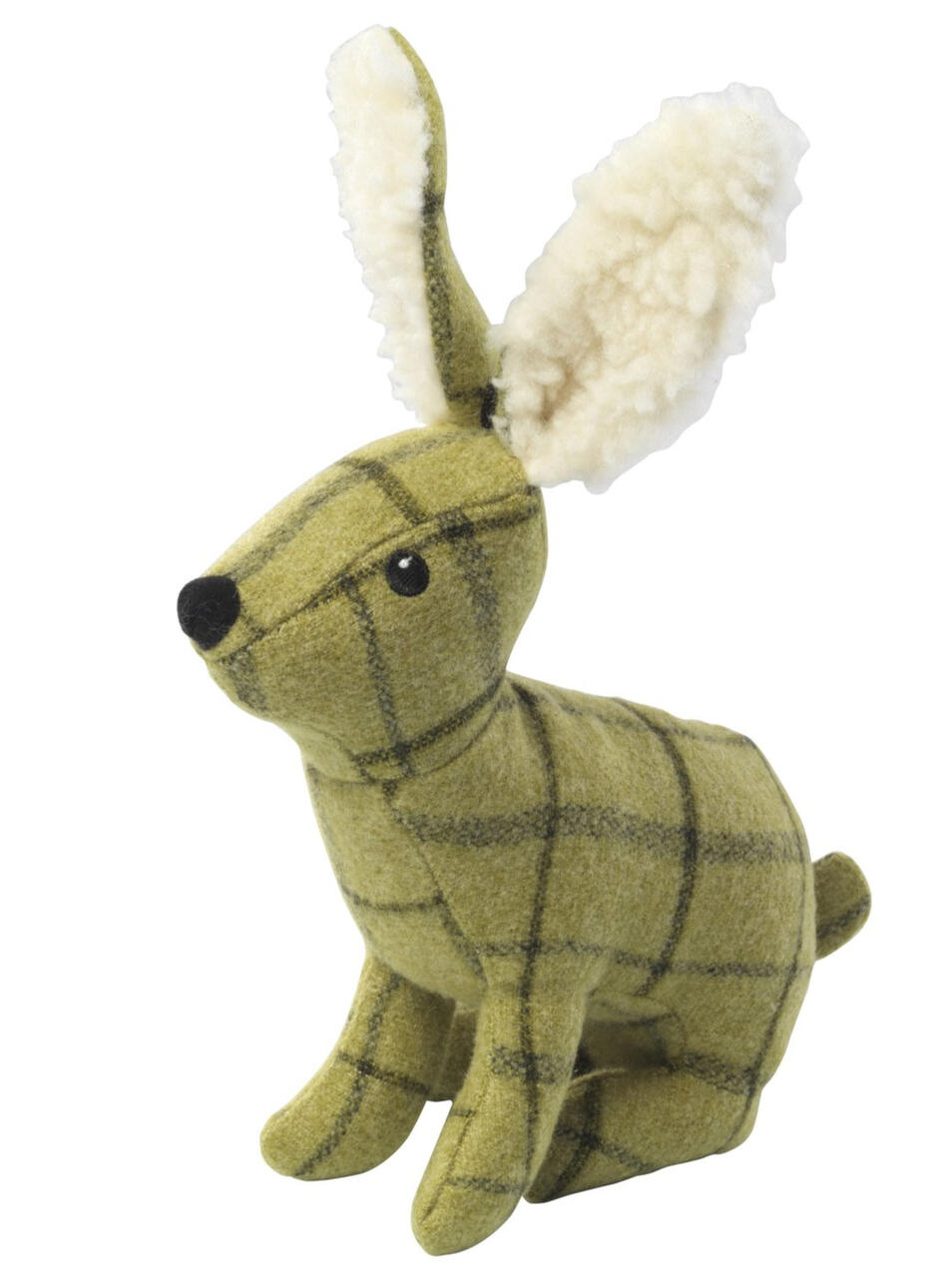 House of Paws Tweed Plush Hare